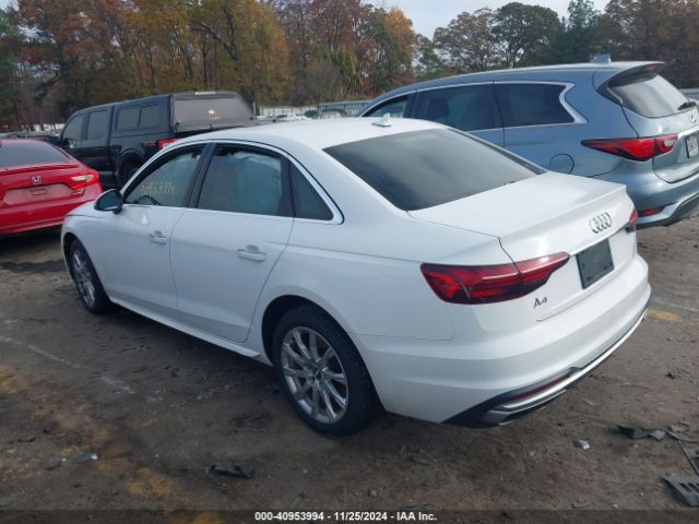 WAUGMAF48LA049588 Audi A4 Premium 40 Tfsi Front-wheel Drive S Tronic