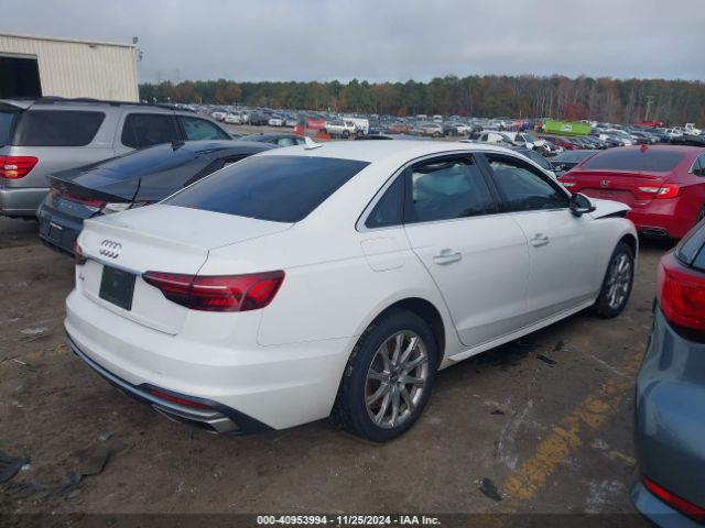 WAUGMAF48LA049588 Audi A4 Premium 40 Tfsi Front-wheel Drive S Tronic