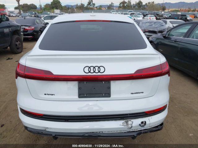WA11ABGE4PB013230 Audi E-tron Sportback Premium S Line Quattro