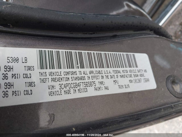 3C4PDCGB4FT565875 Dodge Journey Crossroad
