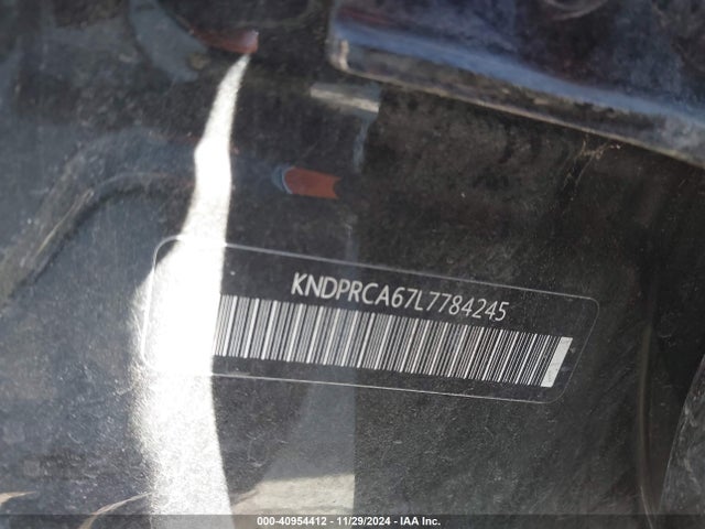 KNDPRCA67L7784245 KIA Sportage Sx Turbo