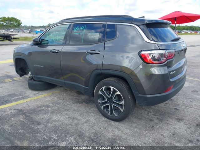 3C4NJDCN5PT567366 Jeep Compass Limited 4x4