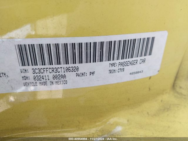 2012 FIAT 500 3C3CFFCR3CT106320 Photo 8