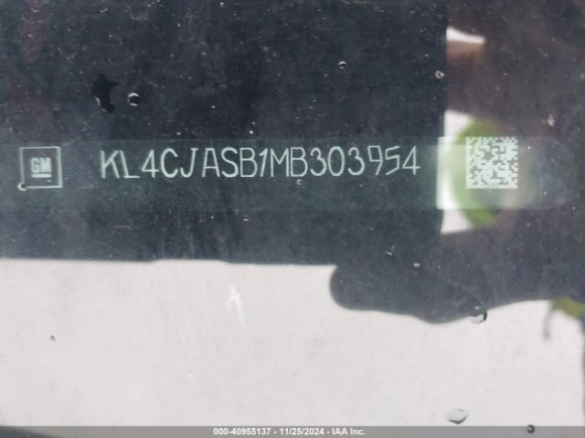 KL4CJASB1MB303954 Buick Encore Fwd Preferred