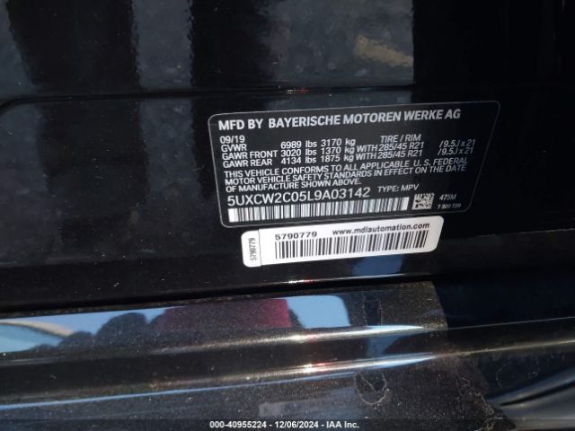 2020 BMW X7 5UXCW2C05L9A03142 Photo 8