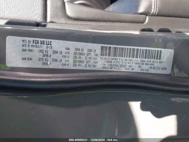 1C4RJFAG4KC825527 Jeep Grand Cherokee Altitude 4x4