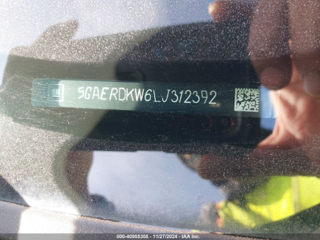 5GAERDKW6LJ312392 Buick Enclave Avenir