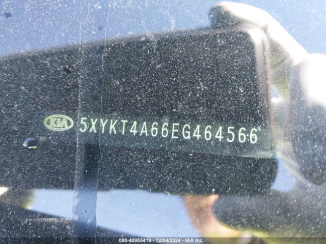 5XYKT4A66EG464566 KIA SORENTO LX