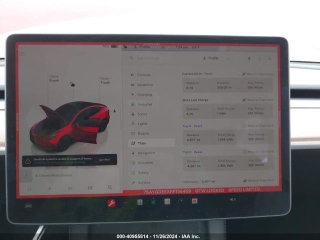 2024 TESLA MODEL Y 7SAYGDEEXRF156459 Photo 6