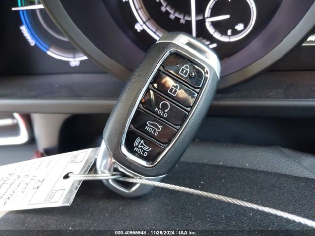 KMHLM4AJ1PU081847 Hyundai Elantra Hybrid Blue