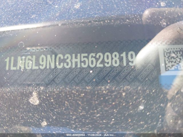 1LN6L9NC3H5629819 Lincoln Continental Reserve