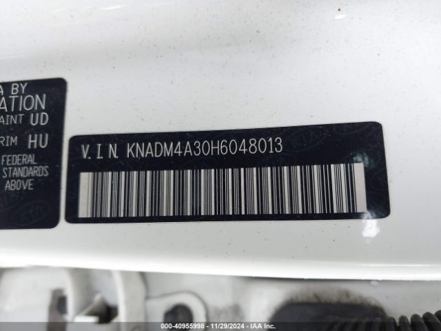 KNADM4A30H6048013 KIA RIO LX