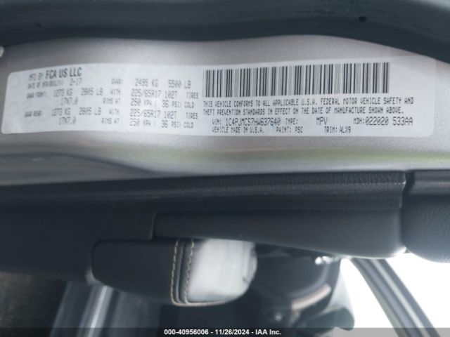 1C4PJMCS7HW637640 Jeep Cherokee Latitude 4x4