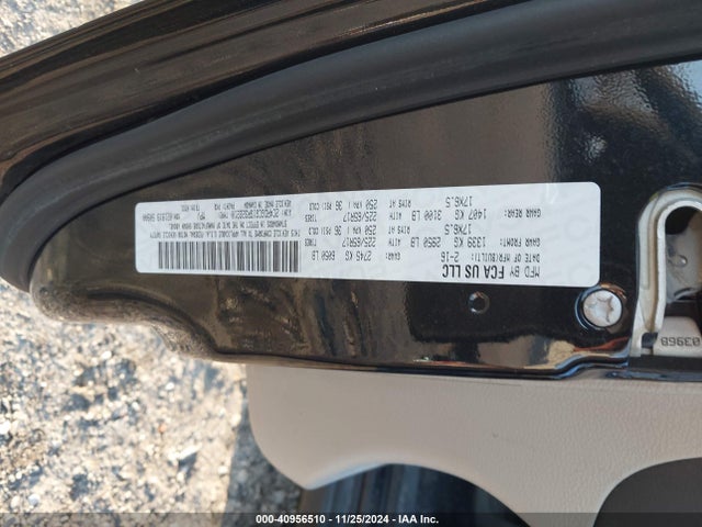 Dodge Grand Caravan Sxt 2016 2C4RDGCG1GR322210 Image 9