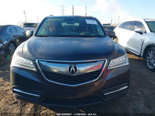 5FRYD4H9XGB021790 Acura Mdx Advance   Entertainment Packages/advance Package