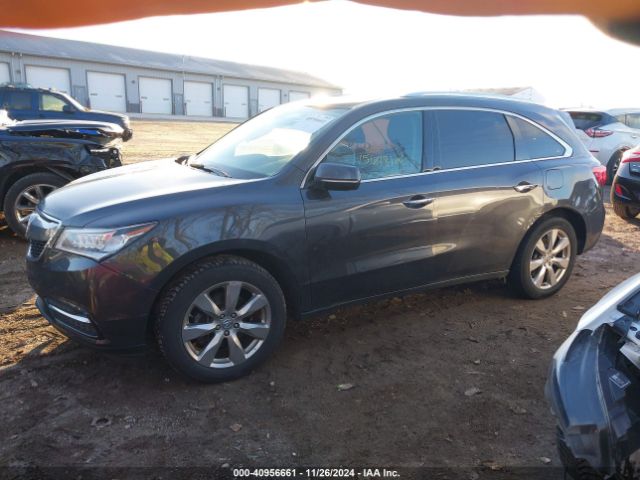 5FRYD4H9XGB021790 Acura Mdx Advance   Entertainment Packages/advance Package