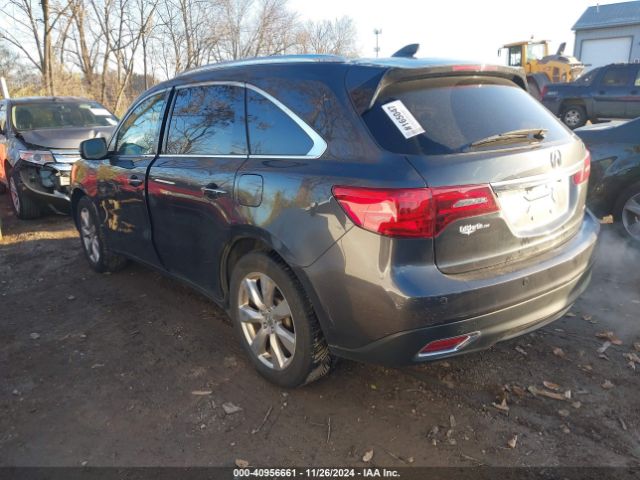 5FRYD4H9XGB021790 Acura Mdx Advance   Entertainment Packages/advance Package