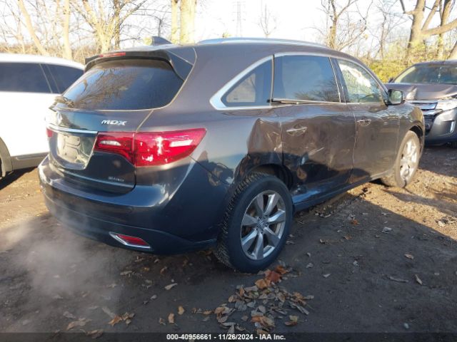 5FRYD4H9XGB021790 Acura Mdx Advance   Entertainment Packages/advance Package