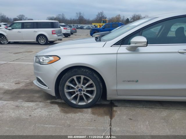 3FA6P0LU7HR296978 Ford Fusion Hybrid Se