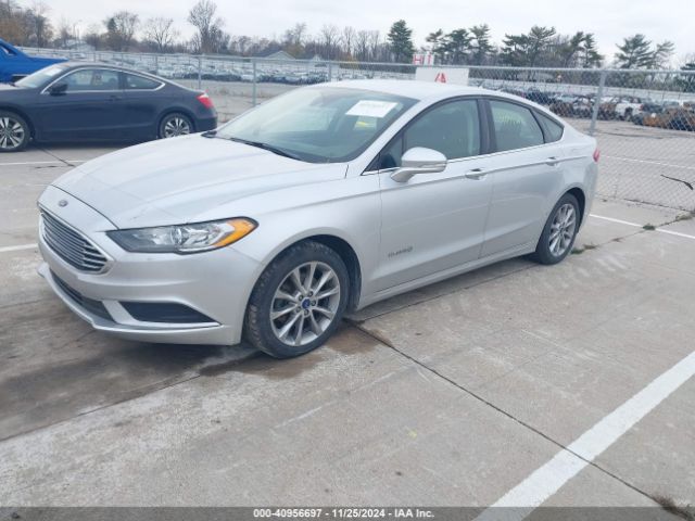 3FA6P0LU7HR296978 Ford Fusion Hybrid Se