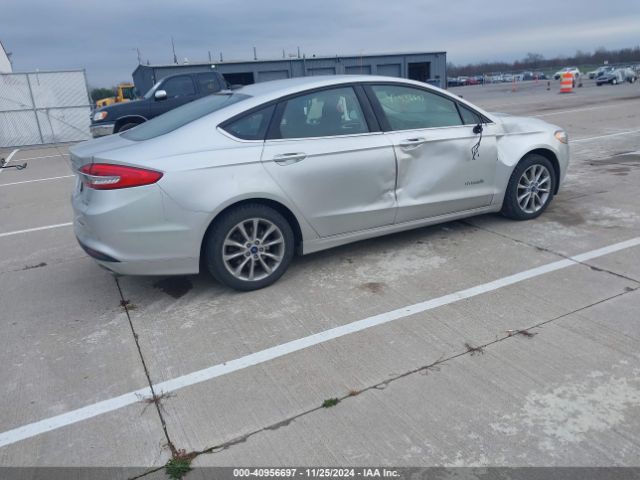 3FA6P0LU7HR296978 Ford Fusion Hybrid Se