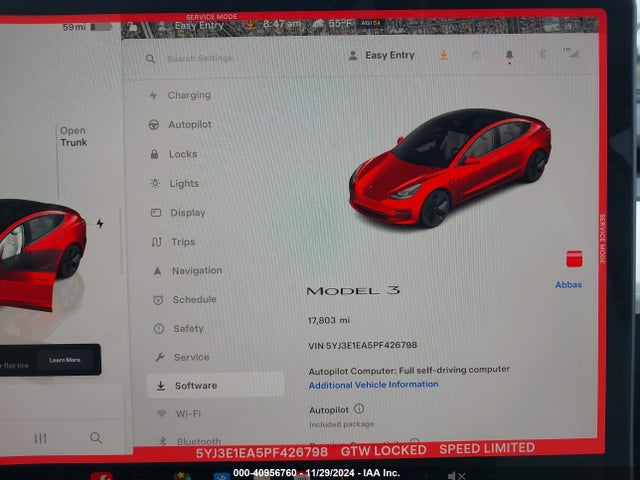2023 TESLA MODEL 3 5YJ3E1EA5PF426798 Photo 6