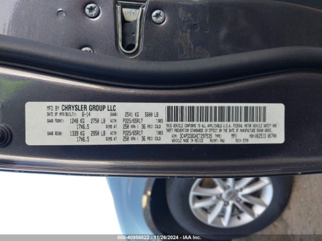 3C4PDDBGXET297535 Dodge Journey Sxt