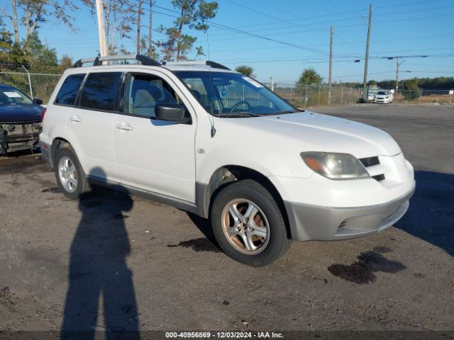 2003 MITSUBISHI OUTLANDER JA4LX31G53U105761 Photo 0