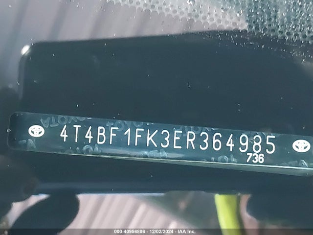 Toyota CAMRY LE 2014 4T4BF1FK3ER364985 Image 9