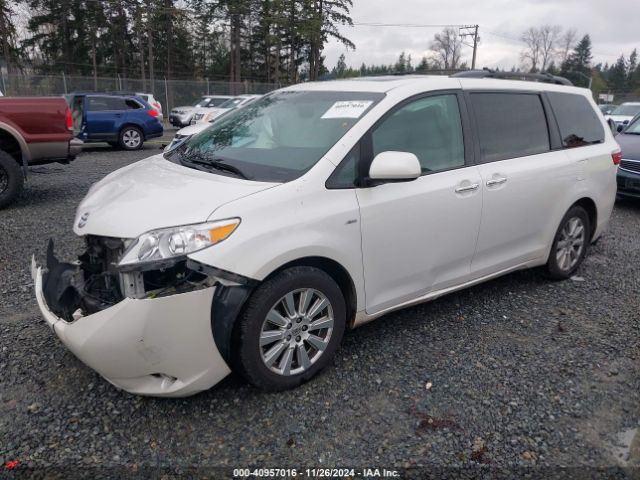 5TDDZ3DC9HS157922 Toyota Sienna Xle/limited