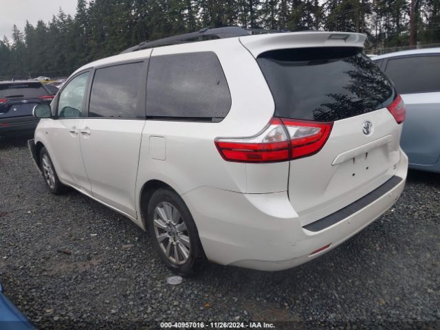 5TDDZ3DC9HS157922 Toyota Sienna Xle/limited