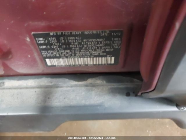 4S4BRBMC1E3258706 Subaru Outback 2.5i Limited