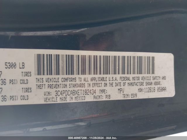 3C4PDCABXET182434 Dodge Journey American Value Pkg