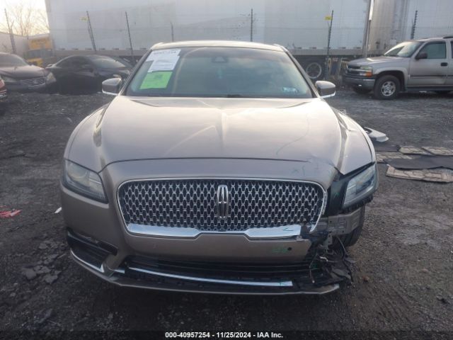 1LN6L9SK4K5606908 Lincoln Continental Select