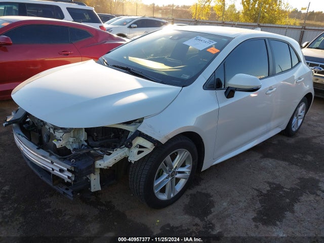 Toyota COROLLA SE 2019 JTNK4RBE1K3035606 Image 2