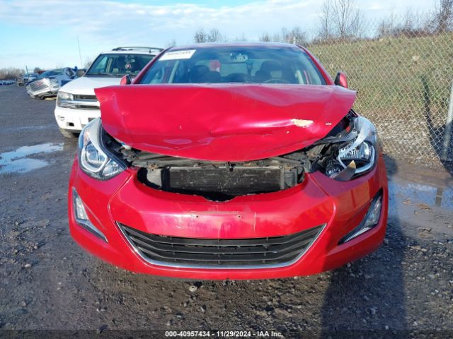 KMHDH4AE6GU518866 Hyundai ELANTRA SE