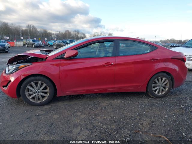 KMHDH4AE6GU518866 Hyundai ELANTRA SE