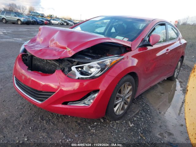 KMHDH4AE6GU518866 Hyundai ELANTRA SE