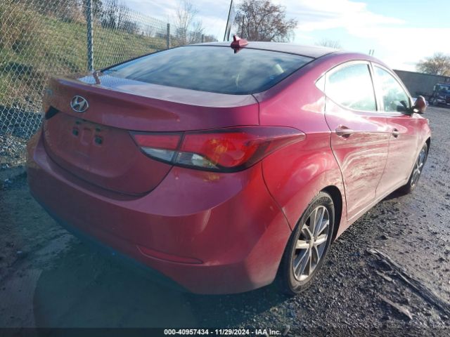 KMHDH4AE6GU518866 Hyundai ELANTRA SE