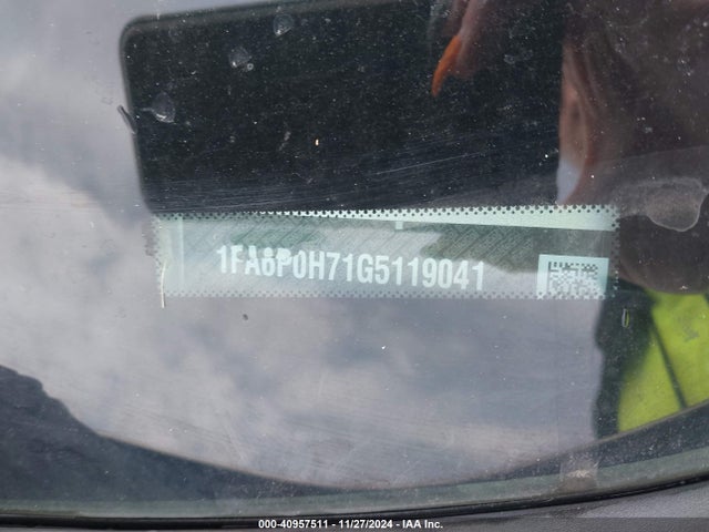 Ford FUSION SE 2016 1FA6P0H71G5119041 Image 9