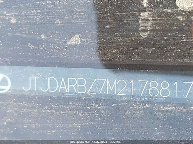 JTJDARBZ7M2178817 Lexus NX 300