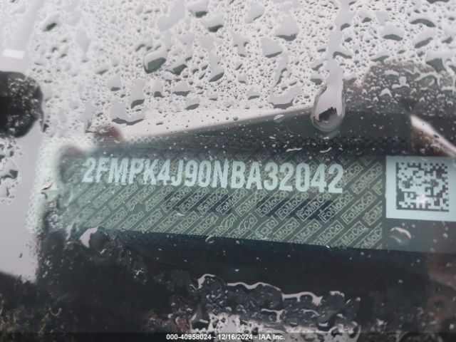 2FMPK4J90NBA32042 Ford EDGE SEL