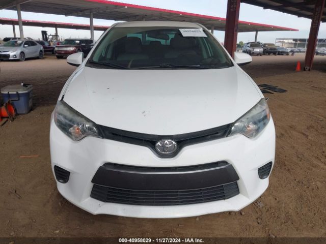 2T1BURHE1GC621796 Toyota COROLLA LE