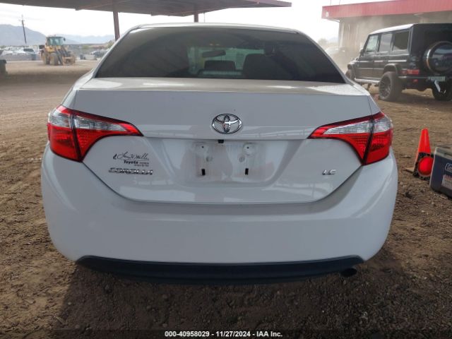 2T1BURHE1GC621796 Toyota COROLLA LE