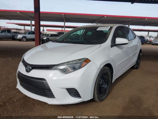 2T1BURHE1GC621796 Toyota COROLLA LE