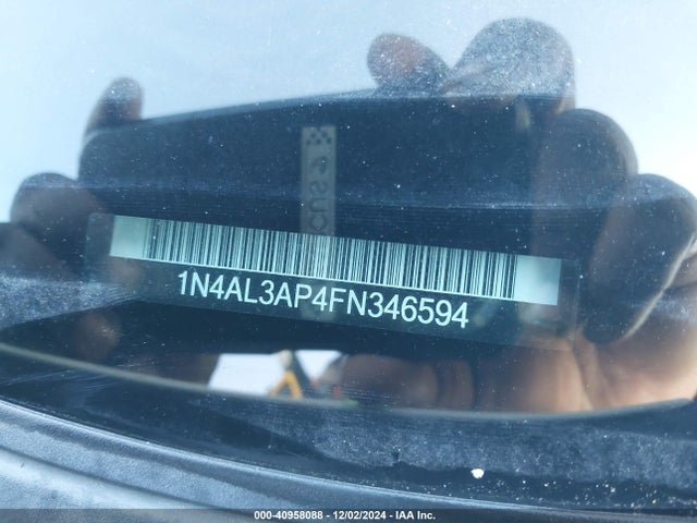 Nissan Altima 2.5 Sl 2015 1N4AL3AP4FN346594 Image 9