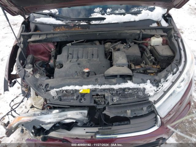 5TDBKRFHXGS257565 Toyota Highlander Le Plus V6