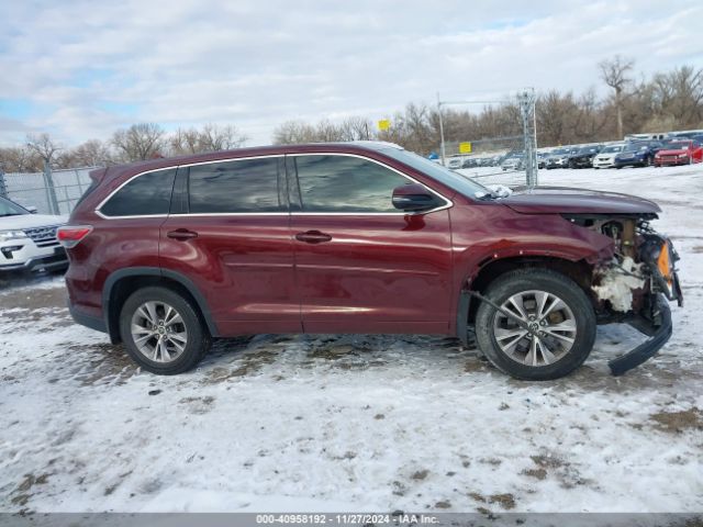 5TDBKRFHXGS257565 Toyota Highlander Le Plus V6