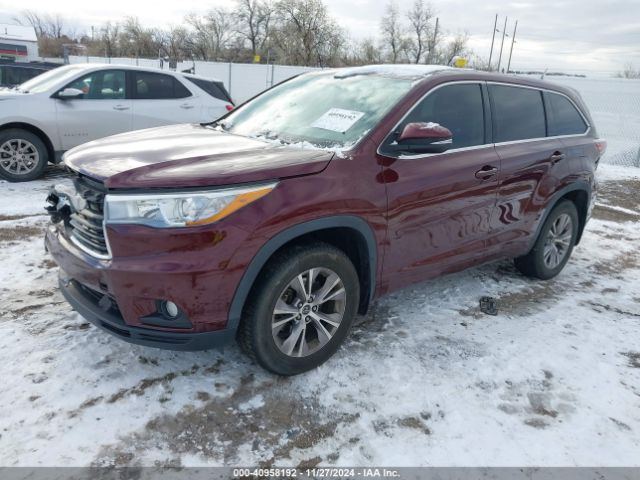 5TDBKRFHXGS257565 Toyota Highlander Le Plus V6