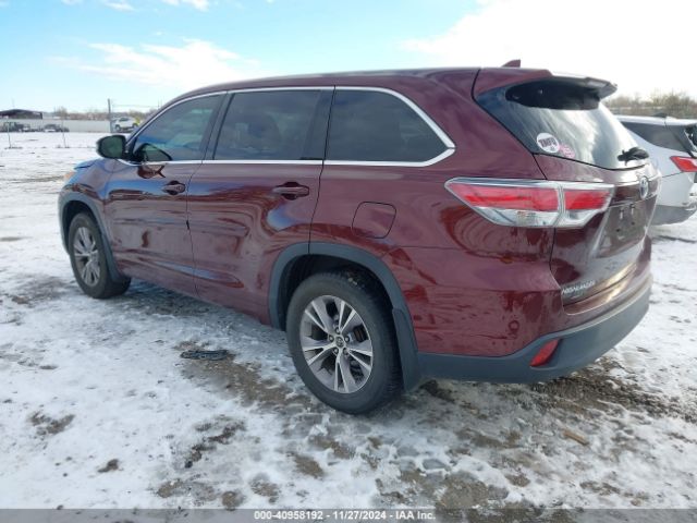 5TDBKRFHXGS257565 Toyota Highlander Le Plus V6